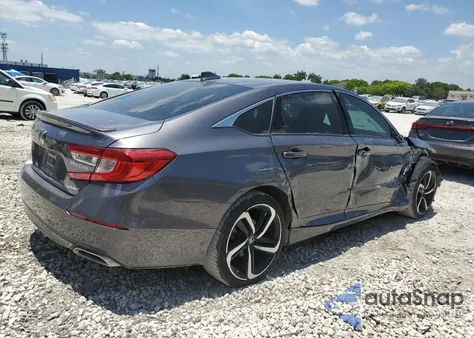 2020 Honda Accord Sport from USA, damaged, VIN 1HGCV1F31LA142184